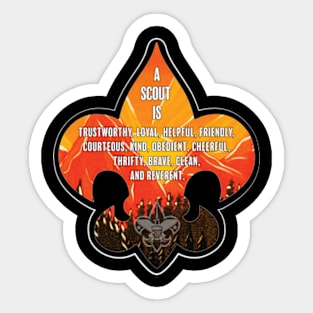 A Scout Is... Sticker